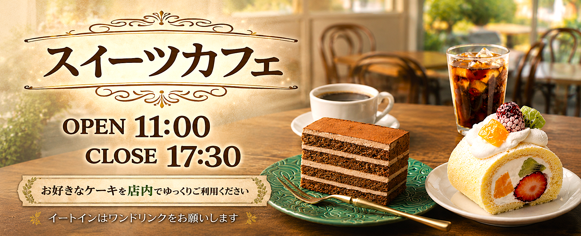 からだにもこころにもやさしいスイーツを